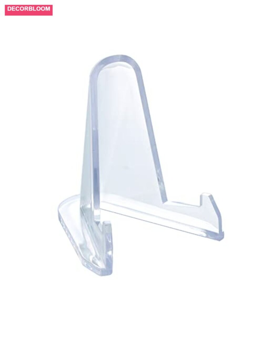 22 Pcs Clear Acrylic Easel Display Stands 2.7" Coin & Plate Holders